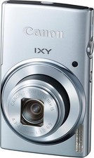 Canon IXY 140 Digital Camera 20MP 10x Zoom Silver Tested Japan Used