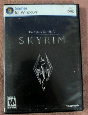  The Elder Scrolls V: Skyrim   PC DVD-ROM   Open / Used!  