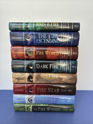 Lot 8 ~ HC Books ~ Complete LAST DRAGON CHRONICLES Series ~ Chris D'Lacey ~ READ