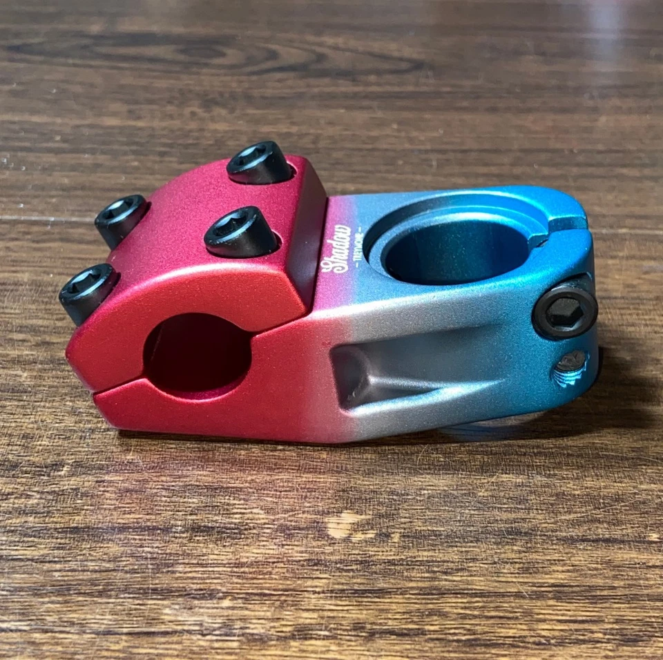 SHADOW CONSPIRACY TREYMONE TOP LOAD BMX STEM UNRELEASED SAMPLE COLOR BLAST POP - Image 4 of 4