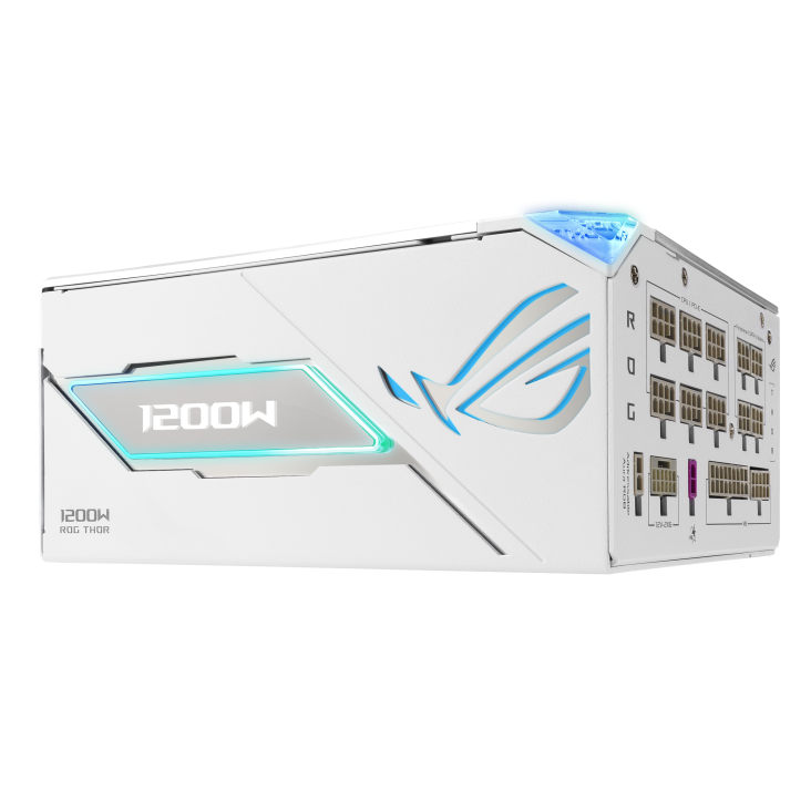 ASUS ROG Thor 1200W Platinum III White Edition Supply ATX 3.1 OLED