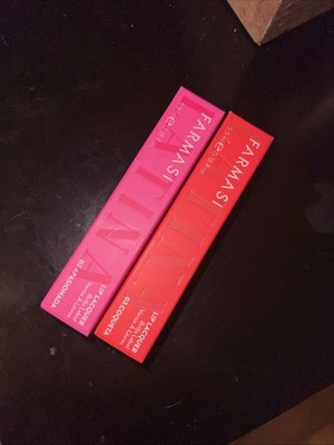 Two Lipsticks Pink And Red