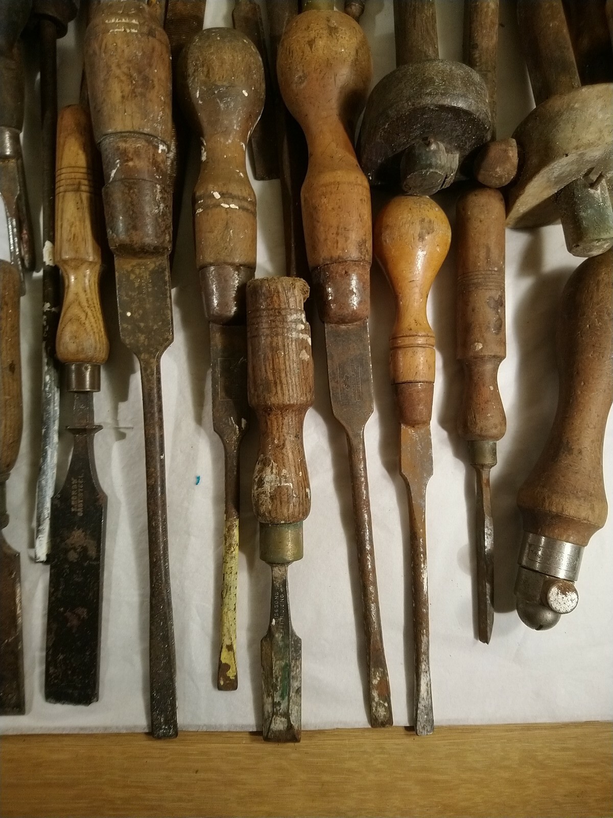 Vintage Carving Chisels and Other Woodworking Tools by Marples, I
