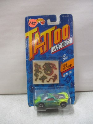 1992 Hot Wheels Tattoo Machines Dragon Wagon 1/64