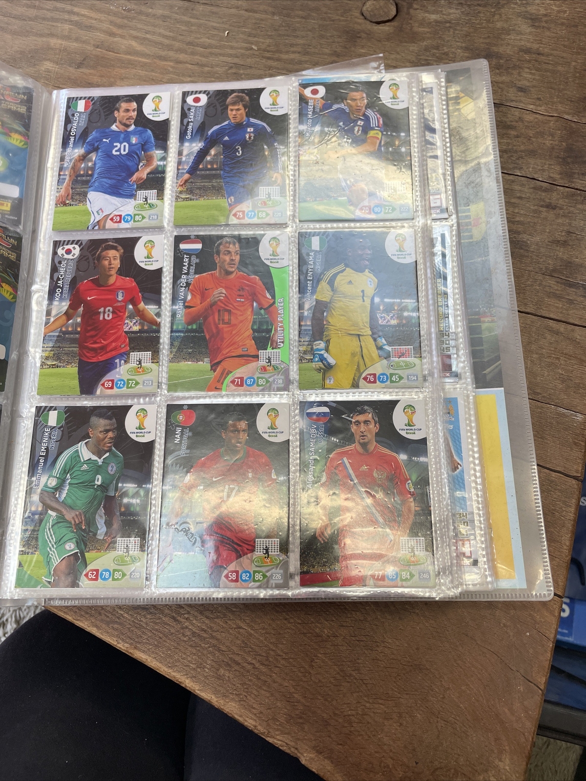 Panini Adrenalyn XL FIFA World Cup Brasil 2014 Binder & football