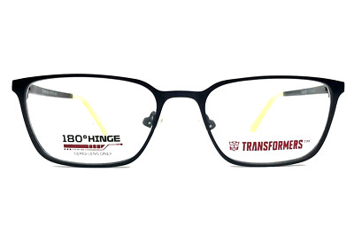 Transformers Hasbro Kids Eyeglasses Frames SOLAR BLK Black Full Rim 47-16-125