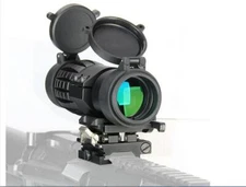 3X Magnifier Scope with FTS Flip to Side Mount Fits Holographic and Reflex Sight