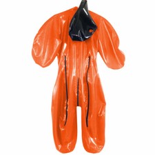 Lateksowy kombinezon gumowy pomarańczowy seksowny cosplay jednokolorowy kombinezon body 0,4 mm