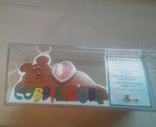 Acrylic Plastic Storage Display Case Holder Beanie Baby Etc 7  x4  x4  NOS