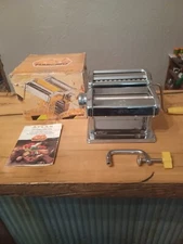 Vtg Marcato OMC Atlas Model 150 Pasta Noodle Maker Machine Made In Italy