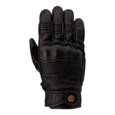 RST Roadster 3 Short Leather Motorcycle Gloves - Black