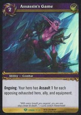 World of Warcraft TCG Assassin's Game (Foil) - Assault on Icecrown Citadel 7/30