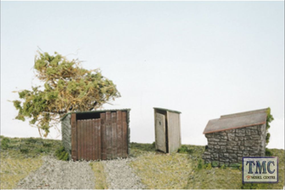 SS19 Wills Kit OO/HO Gauge Grotty huts & Privy