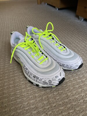 Nike Air Max 97 Volt Reflective Logo Gr.46 US/12 VB