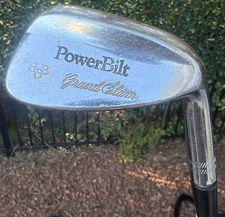 Vintage Powerbilt H&B Grand Slam Pitching Iron - RH - Steel Stiff - 36”