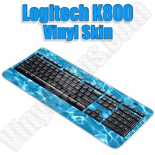 Choose Any 1 Vinyl Decal/Skin for Logitech K800 Keyboard - Free US Shipping
