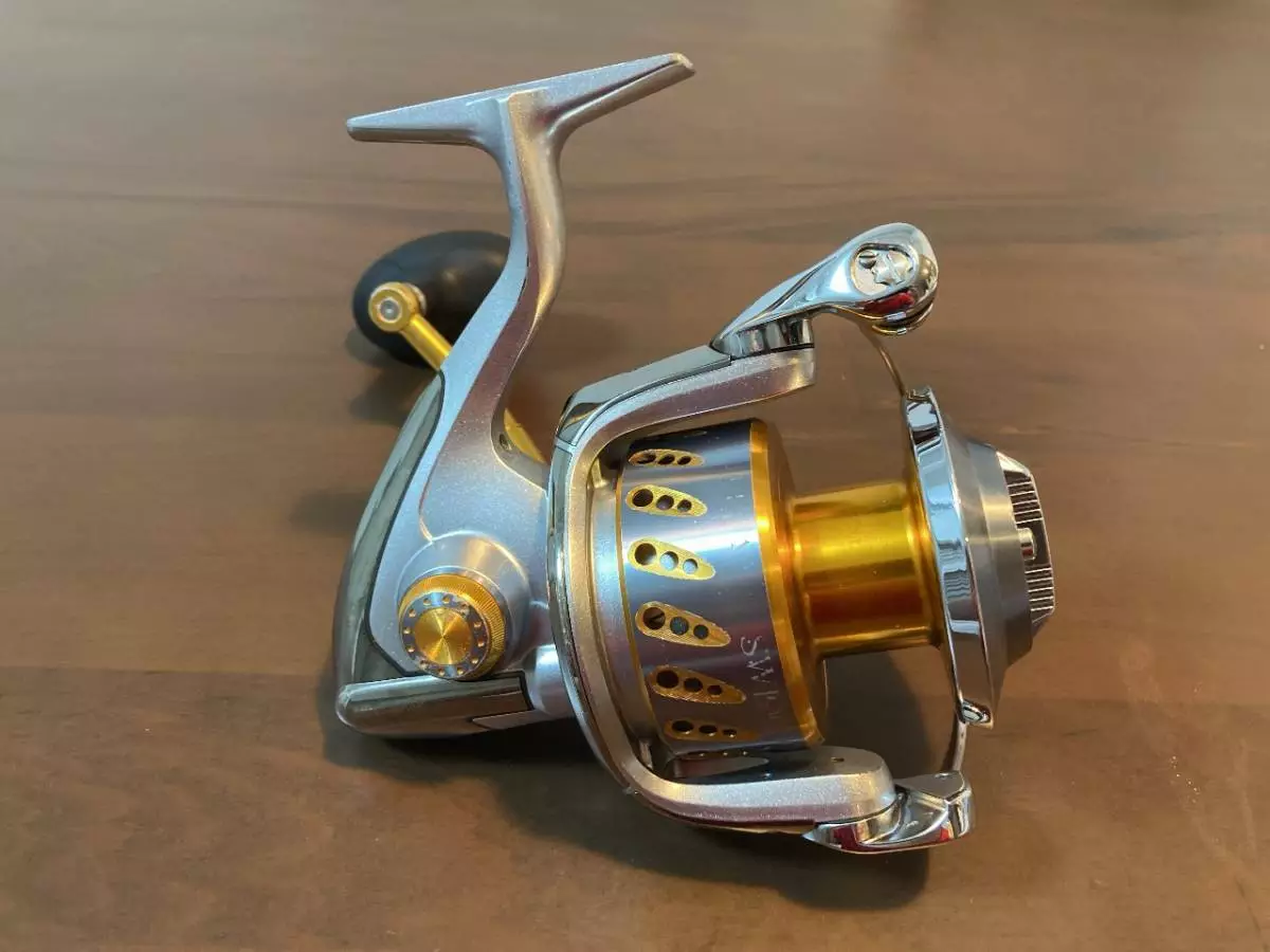 Shimano 08 STELLA SW 10000XG Spinning Reel Left Used From Japan F