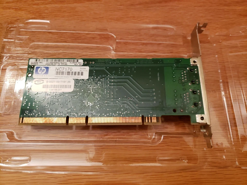 HP Intel NC7170 Dual Gigabit PCI-X Network NIC Card 313586-001 313559-001 - Image 4 of 4