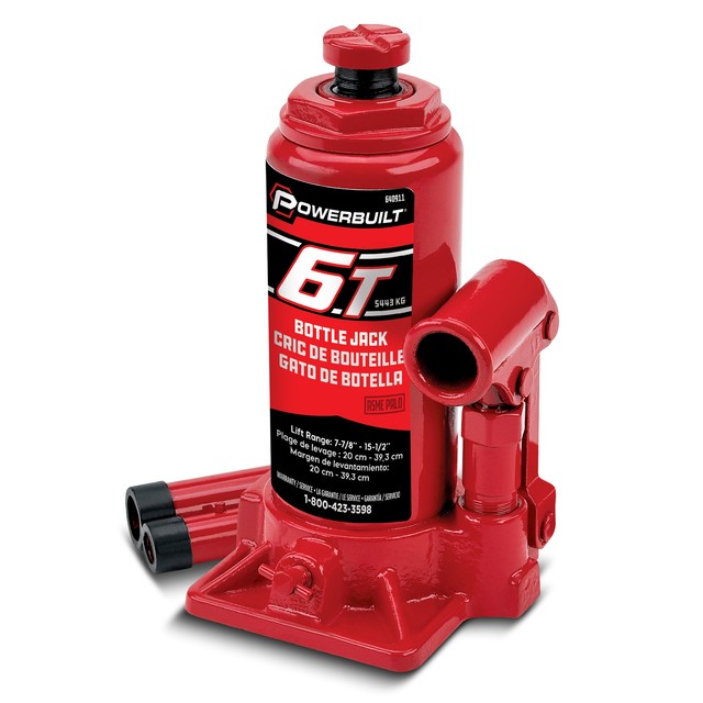 Powerbuilt 640911 6-Ton Bottle Jack