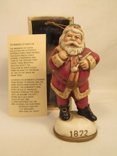 Vintage Memories of Santa Claus Collection Ornament 1872 Don Warning Creator