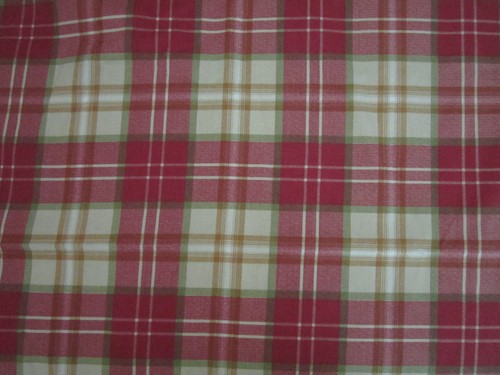 Richloom Original Design 2009 Tartan Plaid Screen printed Fabric US Canada - Picture 2 of 5