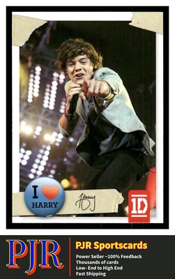 Harry Styles 2013 Panini One Direction #16 35% Off 4+ Items