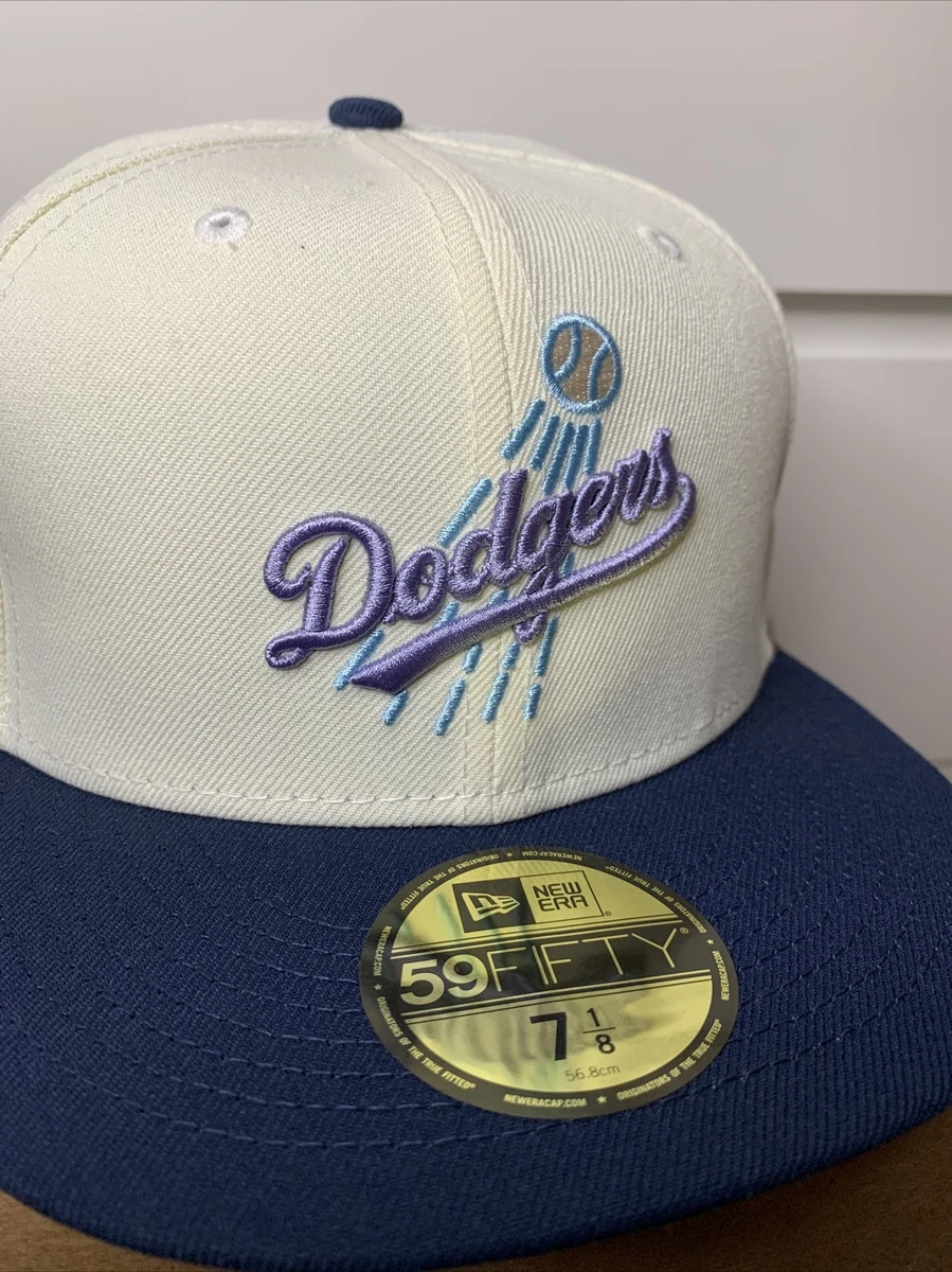 7 1 8 Los Angeles Dodgers Cotton Candy Shoe Palace Off White Two Tone Icy Blue