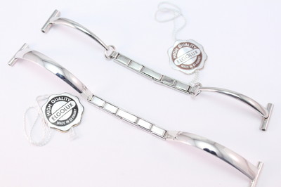 Keeper: 60er, 70er Uhrenarmband Edelstahlband 14mm 2 Typ Made in Germany 