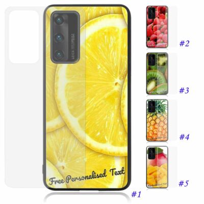 Personalised Text Glass Back Case For Huawei Nova 3e 3i P10 P20 P30 P40 Lite Pro