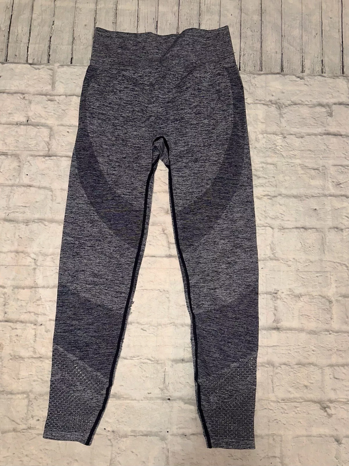 victoria-secret-vs seamless workout mesh logo leggings