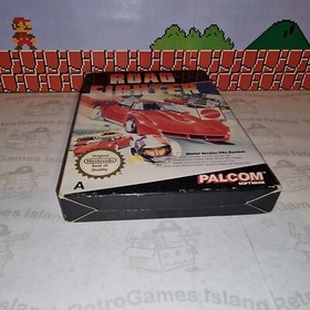ROAD FIGHTER NINTENDO NES PAL A VERSIONE MATTEL CIB ITALIANO