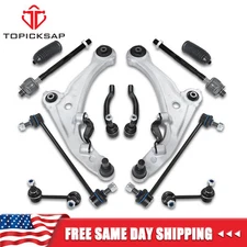 12pcs Suspension Control Arms Tie Rod End Sway Bar Kit For Nissan Altima 2007-13