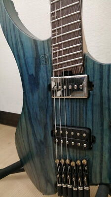 GOC MATERIA 6 HEADLESS Used Ash body Maple neck Atlas fingerboard