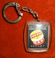 Porte-clés Fromageries FERNAND REIGNIER NAN-NAN ANNECY - Bâton de Savoie N°2