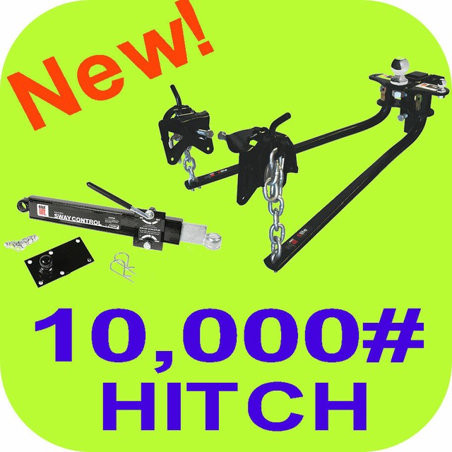 10000# Weight Distribution Hitch Tow Bar 2 5/16 Camper ...