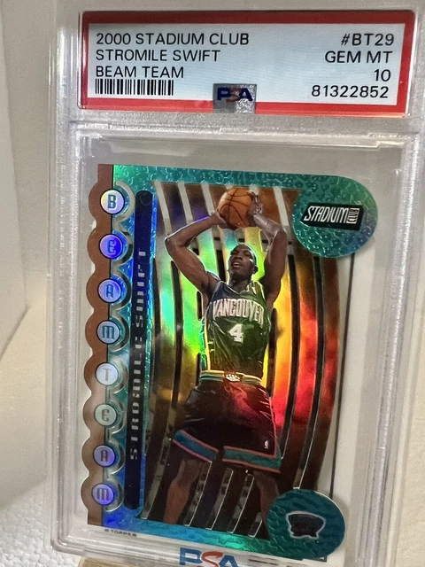 Extremely Rare 2000 Topps Stadium Club Stromile Swift /500 PSA 10 POP 1 Refracto