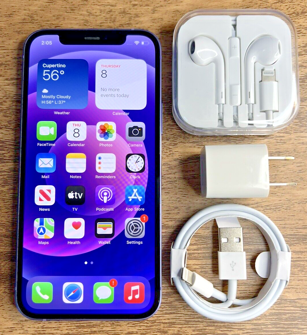 Apple iPhone 12 Mini Purple 64GB - Factory Unlocked - Very Apple iPhone 12 Mini Purple 64GB - Factory Unlocked - Very