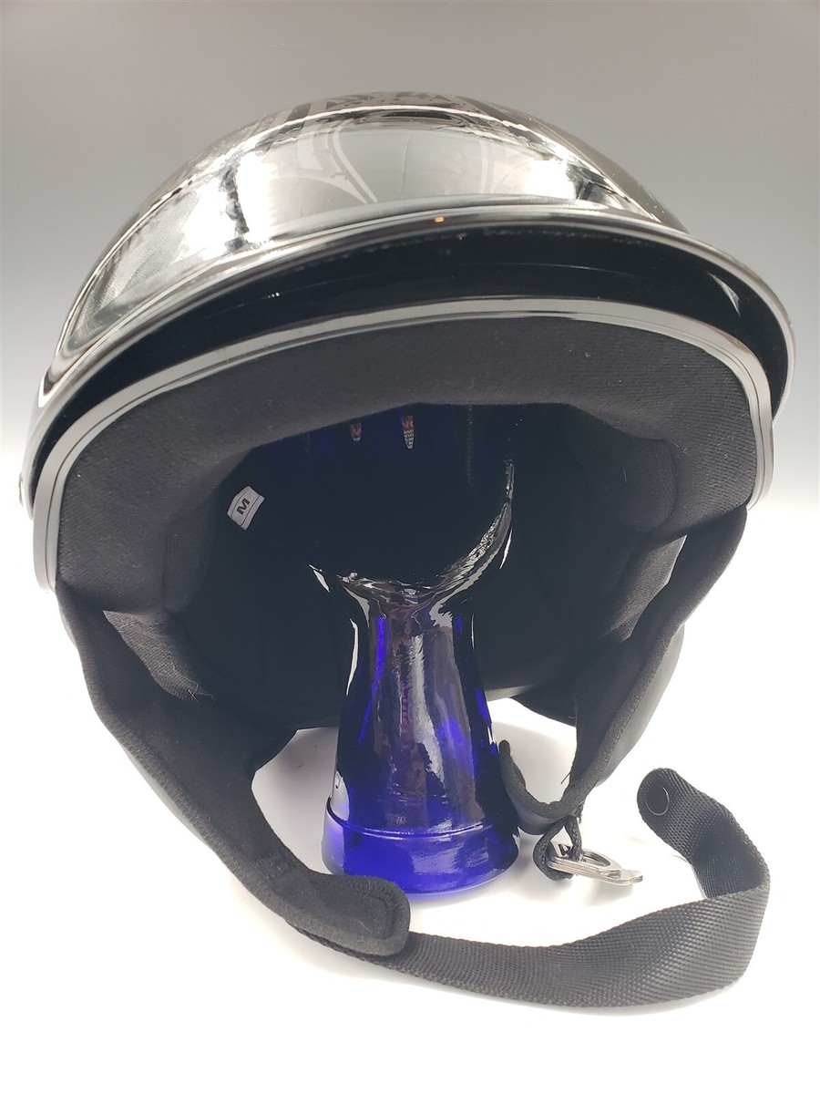 cool motorcycle half helmets j tech HJC Motorcycle Half Helmut Cruiser Ghost Skulls / CS J-Tech- Medium