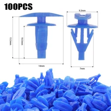 100PCS Car Fastener Car Door Window Sealing Strip Weatherstrip Retainer Clips