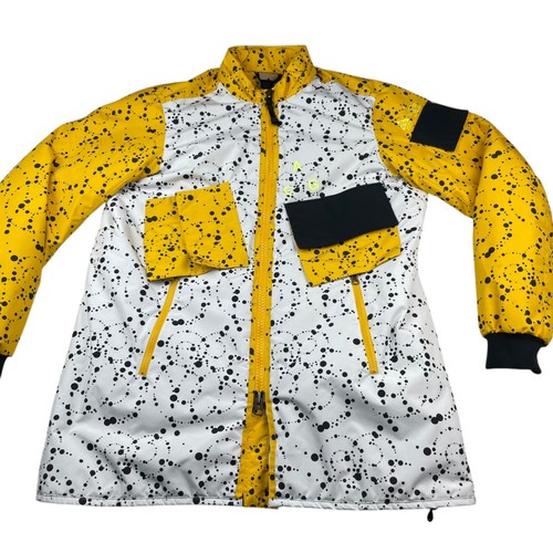 Nike Lab ACG Men’s Full Zip Puffer Jacket Yellow/Black/White • AQ3531 • Large - Picture 2 of 10