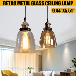 Modern Vintage Design Industrial Loft Glass Ceiling Lamp Shade
