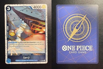 SANJI (PIRATE FOIL) P-068 PREMIUM BOOSTER -THE BEST- VOL. 2 ONE PIECE FOIL NM/M