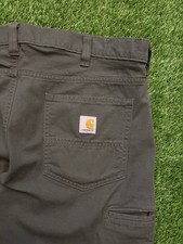 Men s Army green Carhartt relaxed fit chino Pants
