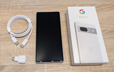 Google Pixel 7a weiß 128 GB Smartphone gebraucht