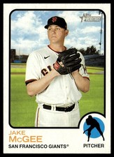 2022 Topps Heritage Jake McGee San Francisco Giants #293