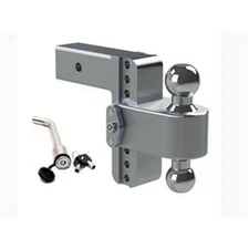 Weigh Safe 6 in. Drop Class V Trailer Hitch Ball Mount- WSF-LTB625KA