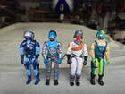 Hasbro G.I.Joe Cobra Pilot Lot Copperhead Lamprey Ice Viper Motor Viper 1984-87