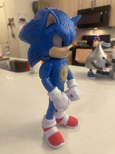 Sonic the Hedgehog 3 - Ultimate Talking Sonic 14" große Figur, Lichter, Jakks 2024 - Bild 3 von 7