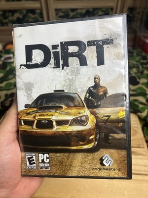 Original 2006 DIRT Codemasters PC DVD ROM Rally Racing USA Retail New Sealed