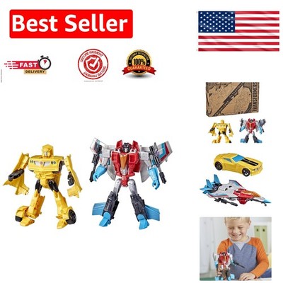 Epic Bumblebee vs. Starscream 7-Inch Action Figures for Kids - Transformers Set